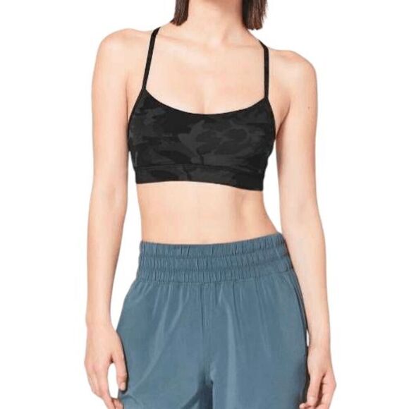 LULULEMON ATHLETICA Flow Y Bra 'Nulu Size 10 - Picture 2 of 4